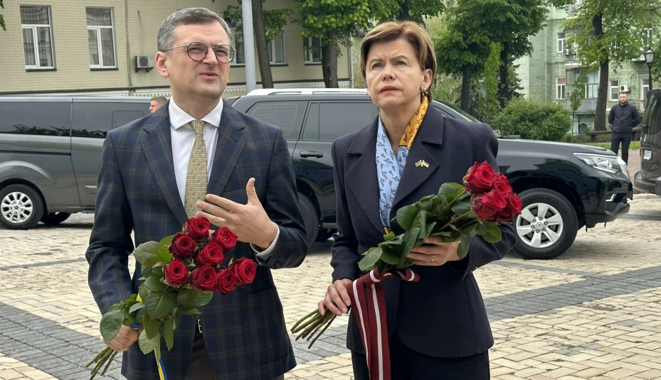 Новопризначена голова МЗС Латвії Байба Браже прибула до Києва
